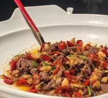 18-Second Stir-Fried Beef with Green Peppers