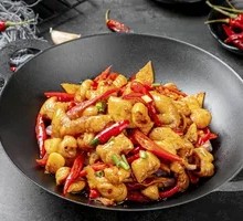 Spicy Pork Intestines Stir-fry