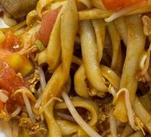 Vegetable Stir-Fried Knife-Cut Noodles
