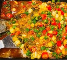 Garlic-Flavored Grilled Fish