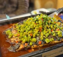 Stinky Bean Sauce Grilled Fish