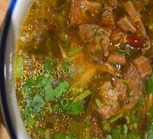 Sour Cabbage Braised Lanzhou Beef Noodles