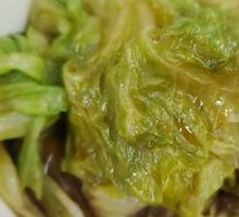 Boiled lettuce