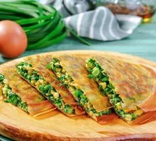 Pan-Fried Green Dumplings