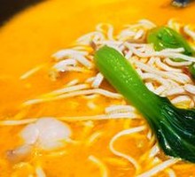 Chicken broth with tofu skin strips