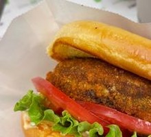 Cheese Mushroom Burger