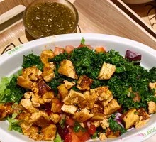 Mushroom Tofu Bowl Without Rice