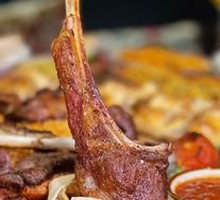 Single-Portion Grilled Meat Platter