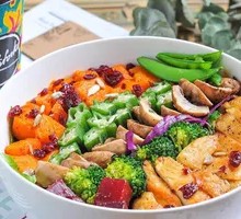 Protein Boost Lemongrass Grilled Chicken + Salad