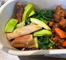 Portobello Tomato Beef Stew Low-Calorie Bowl