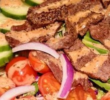 Avocado Beef Slices Salad