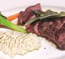 Charcoal-grilled Australian Angus ribeye