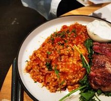 Tunisian Hot Sauce Pan-Fried Beef Energy Bowl