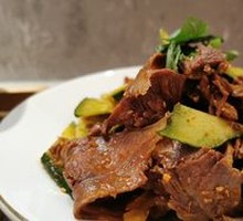 Cold-marinated beef shank