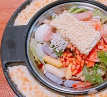 Cheese Rice Cake Hot Pot