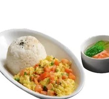 Ham and Egg Fried Rice Bowl