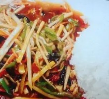 Fish-Flavored Shredded Pork Rice Bowl