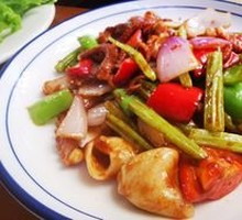 Stir-fried Octopus in Sauce