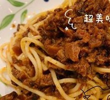 Meat Sauce Noodles