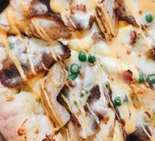 Teriyaki Beef and Potato Pizza