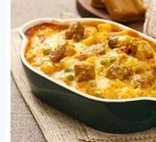Curry Beef Brisket Rice Bake