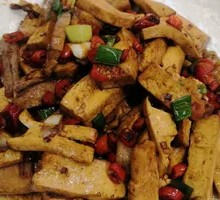 Stir-fried Soft Tofu with Fragrant Stones