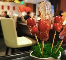 Candied hawthorn on a stick
