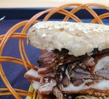 Braised Pork Belly in Flatbread