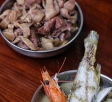 Crispy Intestines with Scallion Dressing