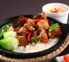 Braised Pork Ribs Rice Bowl