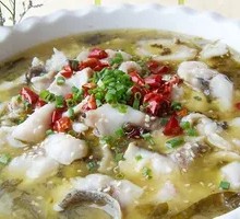 Sour Cabbage Fresh Fish Slices