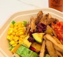 Honey-glazed Chicken Leg Bowl