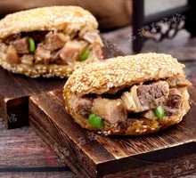 Beef-filled flatbread