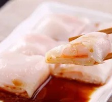 Fresh Shrimp and Leek Rice Noodle Roll