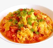 Scrambled Eggs with Tomatoes