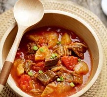 Tomato Stewed Beef Brisket