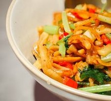 Sour Radish with Intestines