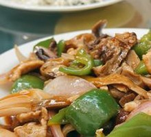Stir-fried Wild Mushroom with Meat