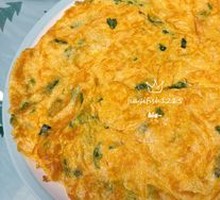 Pan-fried Egg with Greens