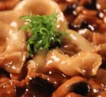 Braised Eel with Garlic and Fish Maw