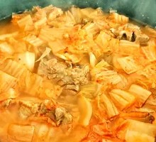 Spicy Kimchi Stewed Pork Ribs
