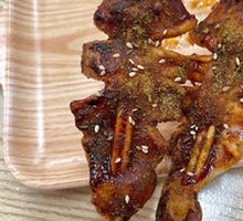 Grilled Squid on Iron Plate