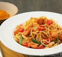 Coconut Curry Chicken Pasta