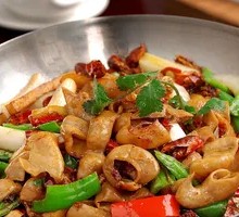 Spicy Pork Intestines Stir-fry