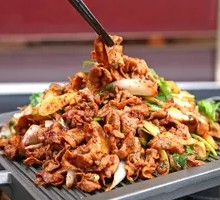 Belle's Grilled Lamb Stir-fry