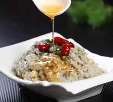 Old Beijing Tofu with Mustard Greens