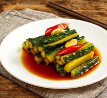 Sour Spicy Cucumber Strips