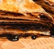 Sesame Sauce Sweet Pancake