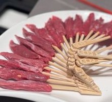 Fresh Sliced Lamb Skewers
