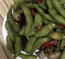 Boiled Peanuts and Edamame Platter